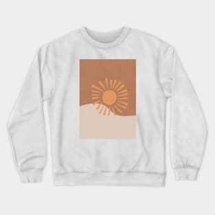 Sun Boho Nordic Style Crewneck Sweatshirt